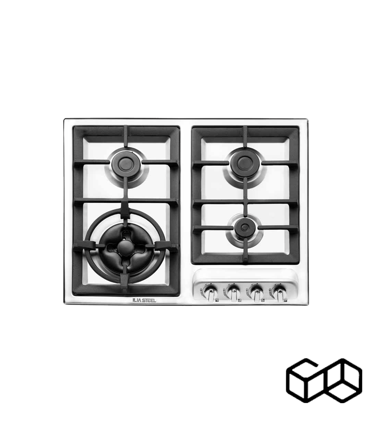 اجاق گاز رومیزی ایلیااستیل S403