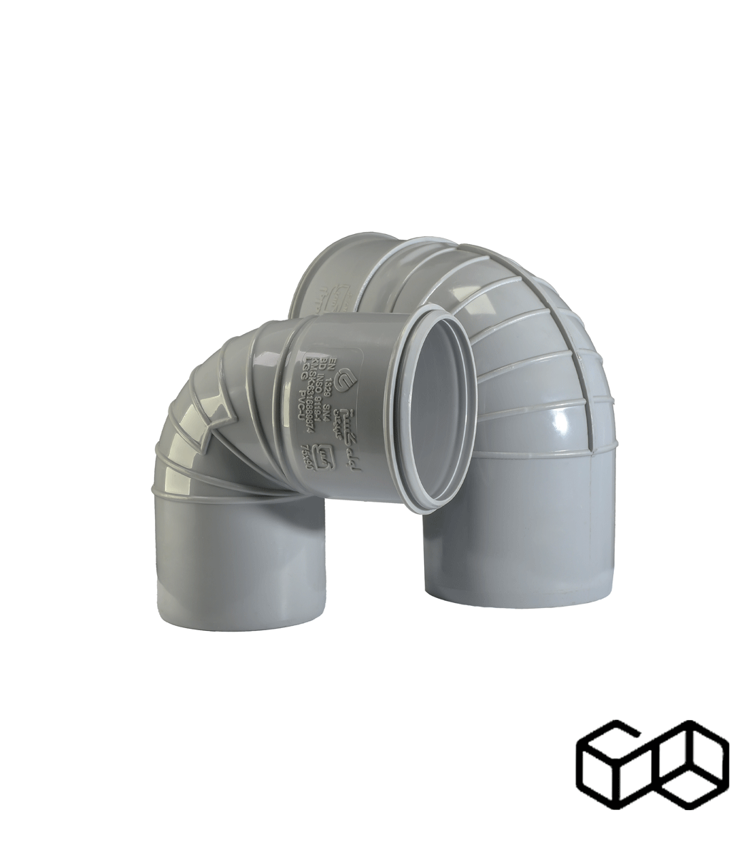 زانو 90 درجه لوله گستر گلپایگان